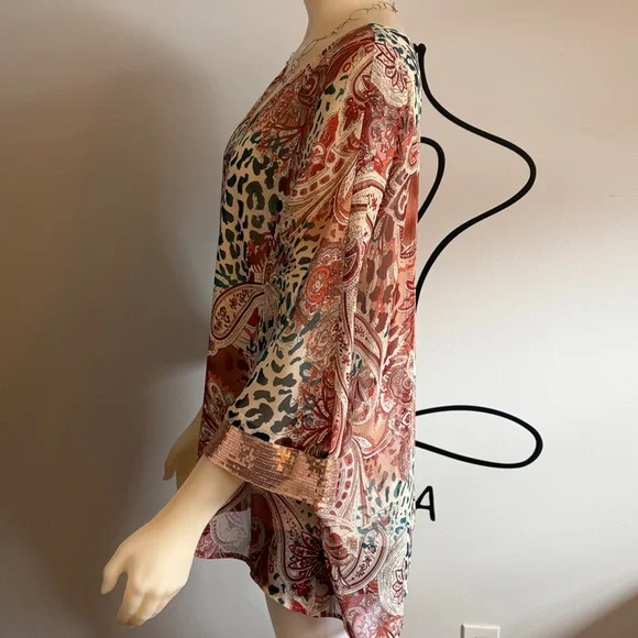 Beautiful lined tunic top - Picture 5 of 9
